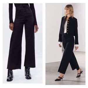 ZARA BLACK THE MARINE STRAIGHT JEANS